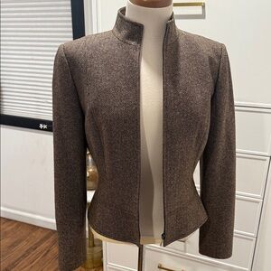 Brown cropped beautiful jacket Antonio Melani